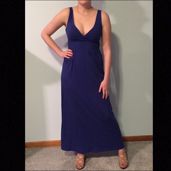 old navy blue maxi dress